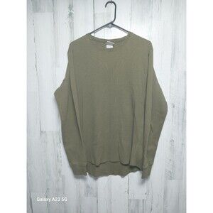 Vintage The North Face Men's  Large Thermal Long Sleeve Shirt